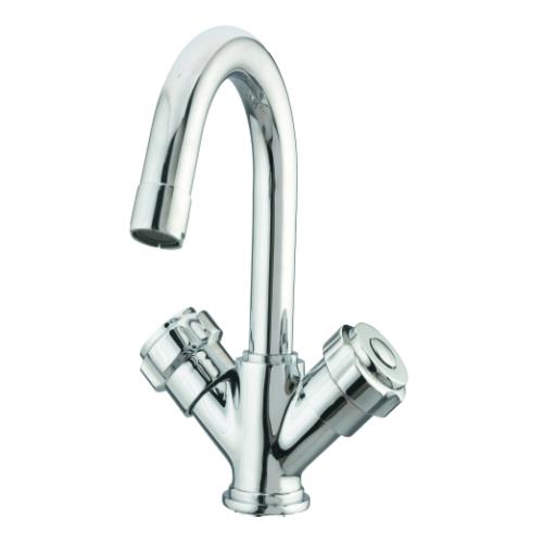 Center Hole Basin Mixer Chrome